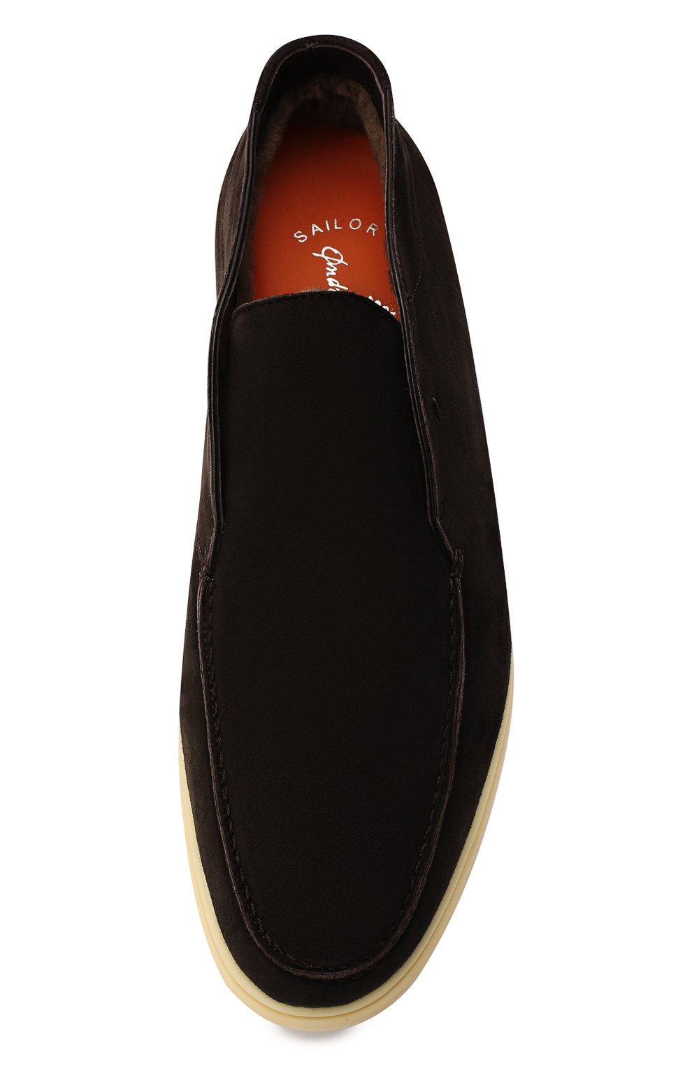 Замшевые ботинки ANDREA VENTURA FIRENZE, арт. W-SAIL0R-EP0ME0/SHEARLING/CACHEMIRE/WS-IV0RY, фото 5