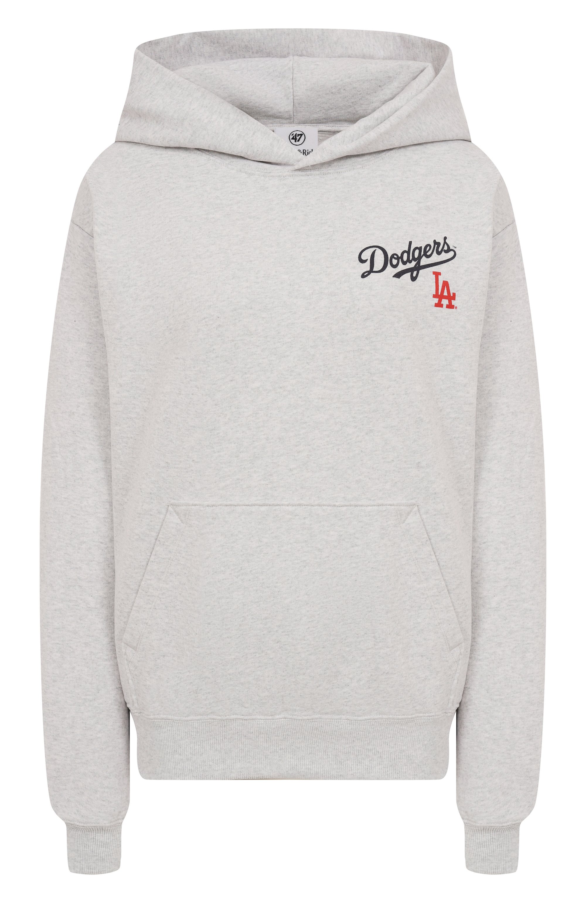 Хлопковое худи sporty & rich x la dodgers SPORTY AND RICH, арт. ST070627666GY03, фото 1