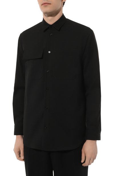 Шерстяная рубашка JIL SANDER, арт. J23DL0003/J40117, фото 3