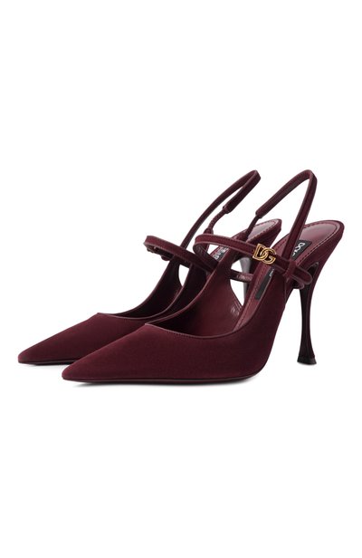Женские замшевые туфли new cardinale 105 DOLCE & GABBANA, арт. CG0971/AQ134
