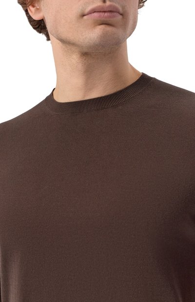 Хлопковый джемпер ANDREA CAMPAGNA, арт. GC1MC/SI18R, фото 5