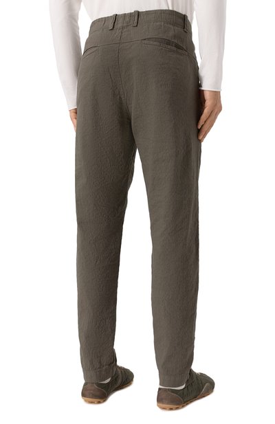 Брюки из хлопка и льна TRANSIT, арт. CFUTRWJ191, фото 4