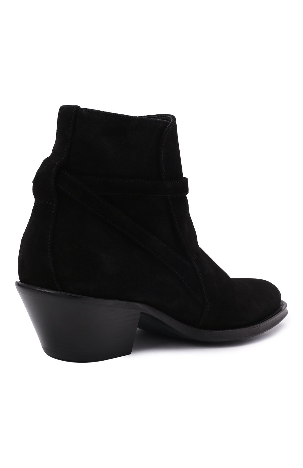 Замшевые казаки SAINT LAURENT, арт. 670251/1NZ00, фото 4