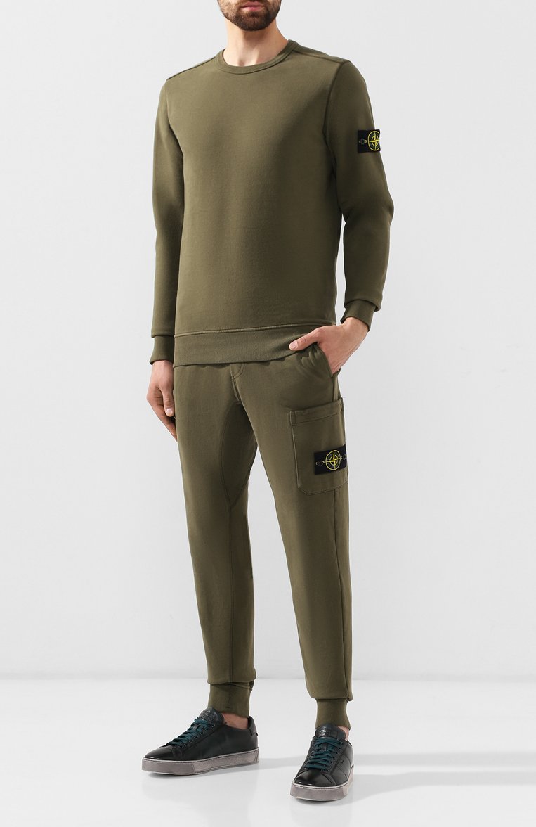 Хлопковый свитшот STONE ISLAND, арт. 711562720, фото 1