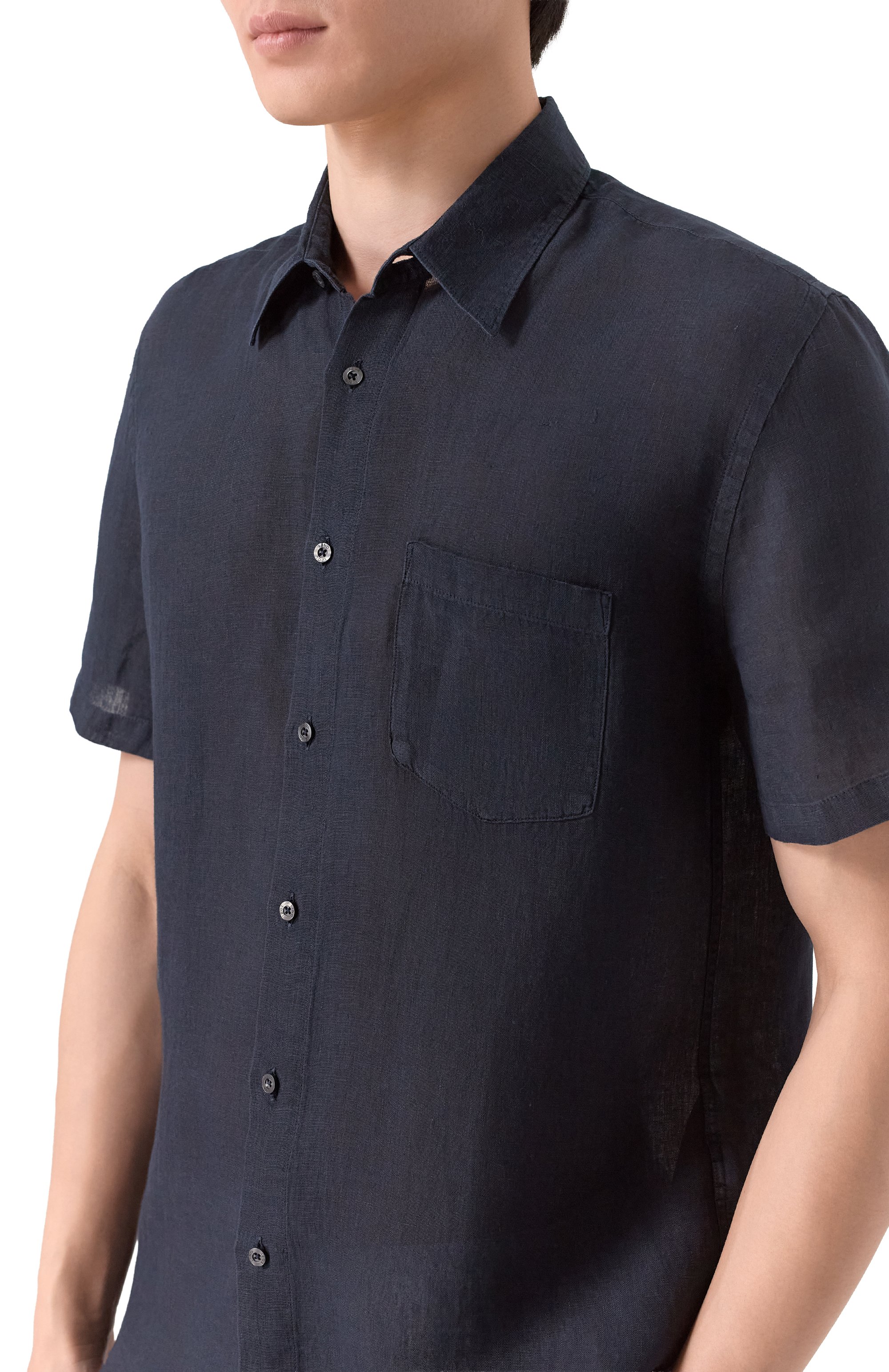 Льняная рубашка 120% LINO, арт. 33ALIM1368/0115/000, фото 5