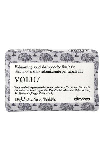 Женский твердый шампунь для тонких волос volu (100g) DAVINES, арт. 70102