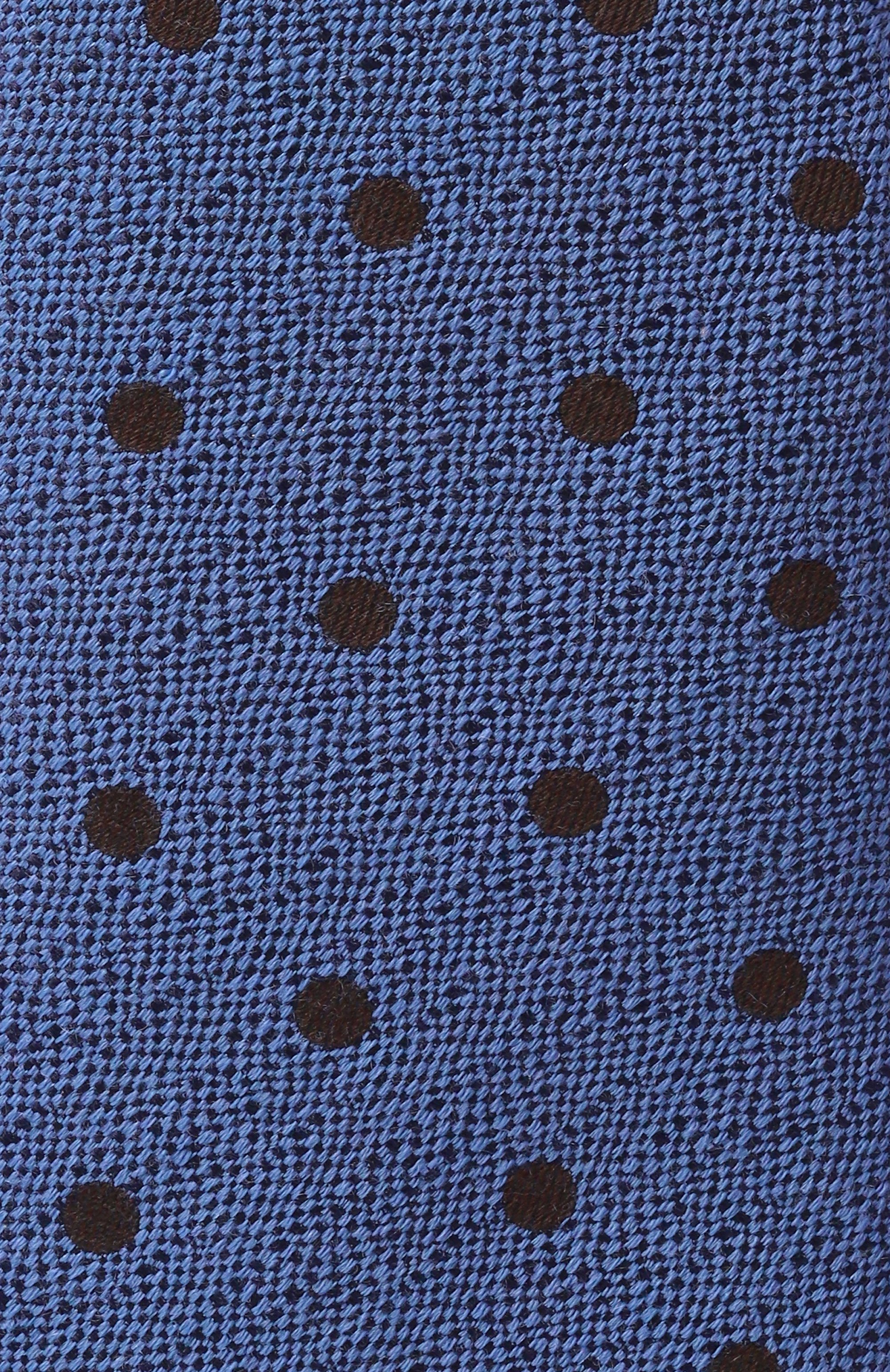 Галстук из шерсти и шелка ZILLI тёмно-голубого цвета по цене 38600 руб., арт. CRAV2BM0330VP0I01, фото 4 Галстук из шерсти и шелка ZILLI, арт. CRAV2BM0330VP0I01, фото 4