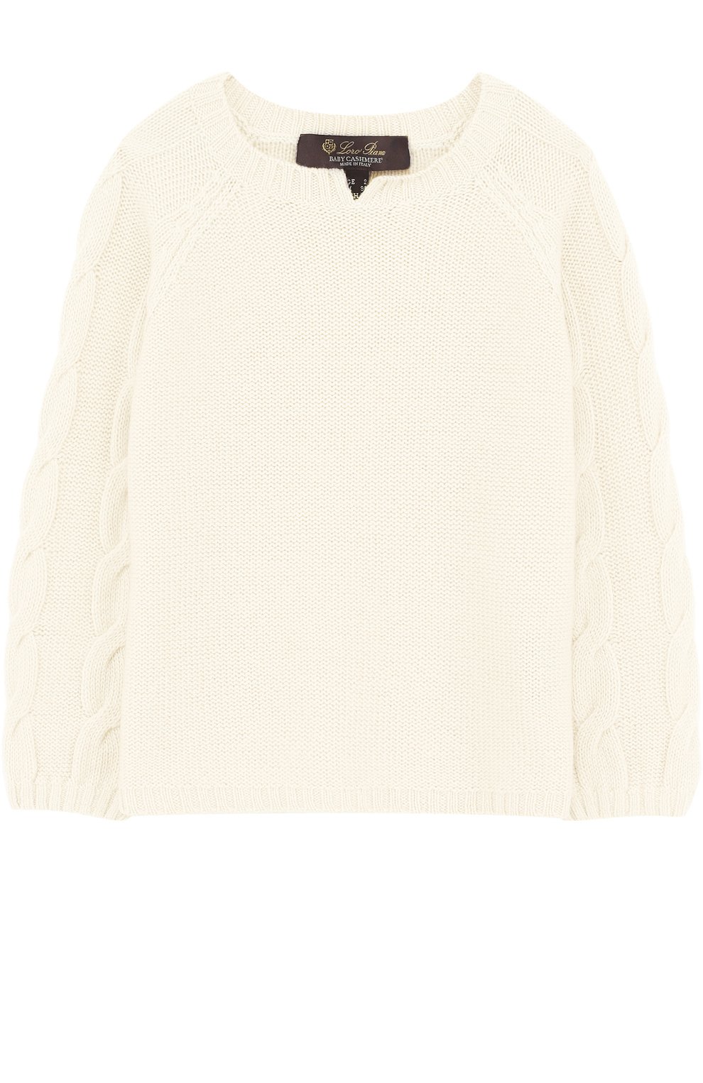 Кашемировый пуловер с фактурным узором LORO PIANA, арт. FAG3833, фото 1