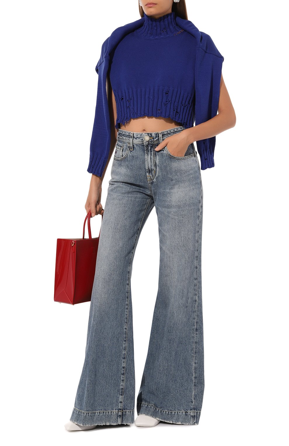 Хлопковый жилет MARNI, арт. DVMD0140A0/UFC652, фото 2