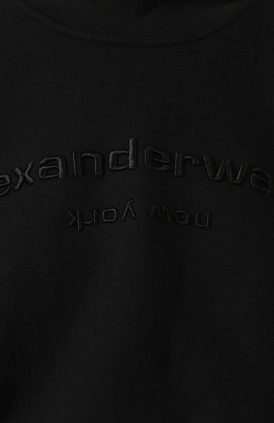 Хлопковый свитшот ALEXANDER WANG, арт. 1CC1201335, фото 5