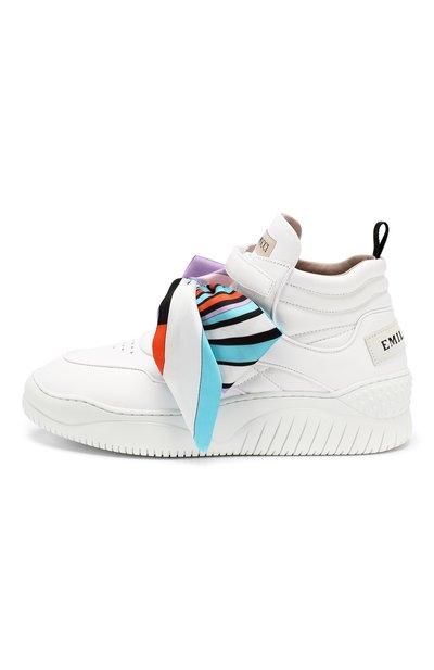 Кожаные кеды EMILIO PUCCI, арт. 9HCE95/9HX02, фото 3