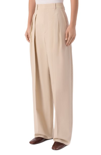 Брюки из шерсти и хлопка BOTTEGA VENETA, арт. 876661/V6NB0, фото 3