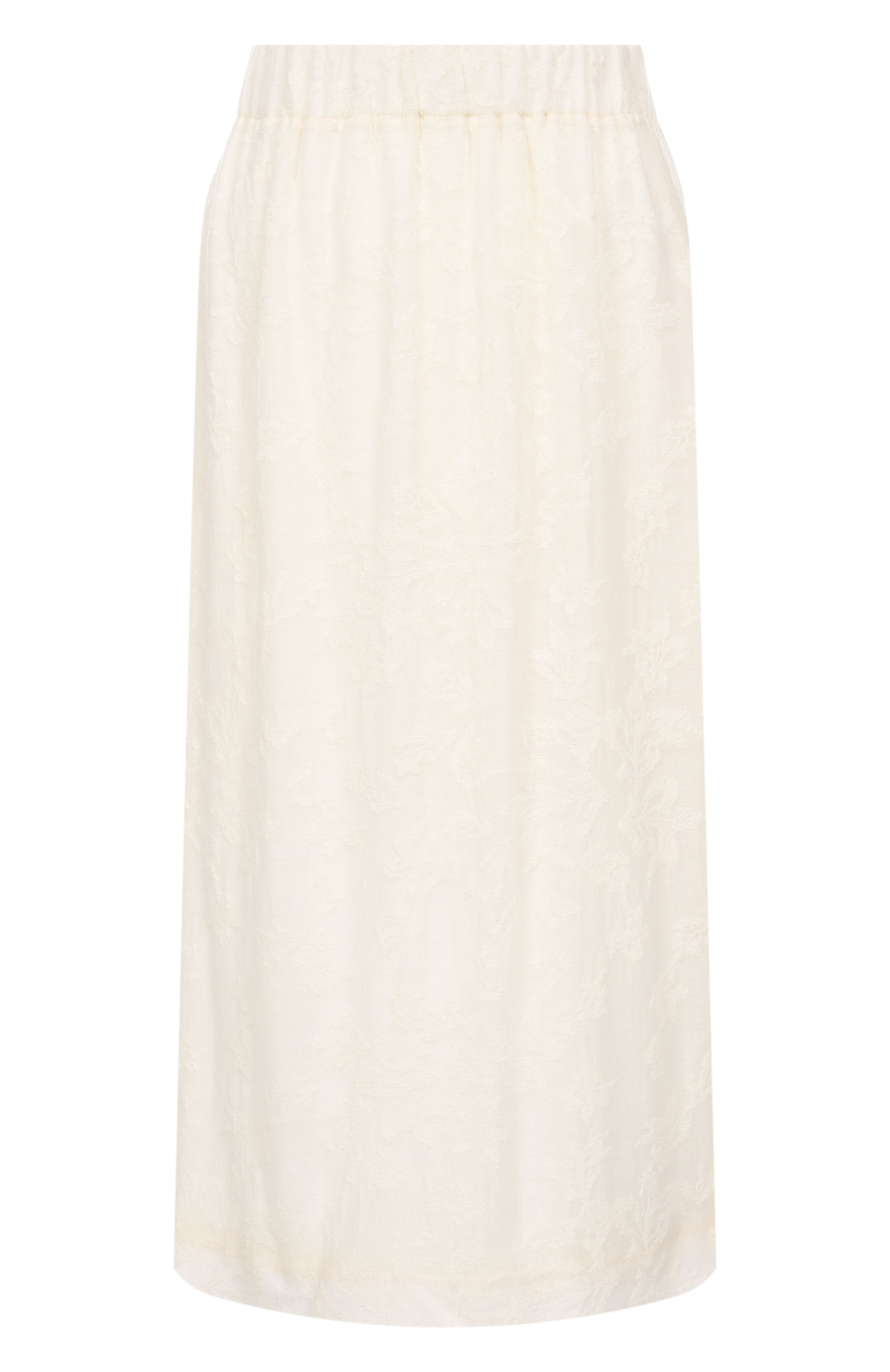 Юбка SEVEN LAB кремового цвета по цене 15440 руб., арт. SSV.34.116.605, фото 1 Юбка SEVEN LAB, арт. SSV.34.116.605, фото 1