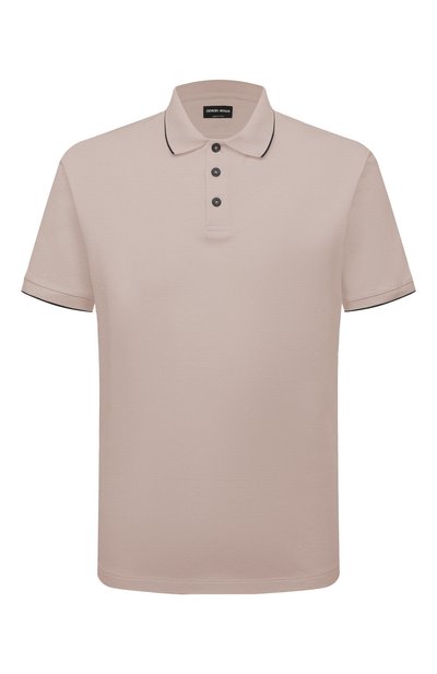 Мужское хлопковое поло GIORGIO ARMANI, арт. 3KSF75/SJMZZ