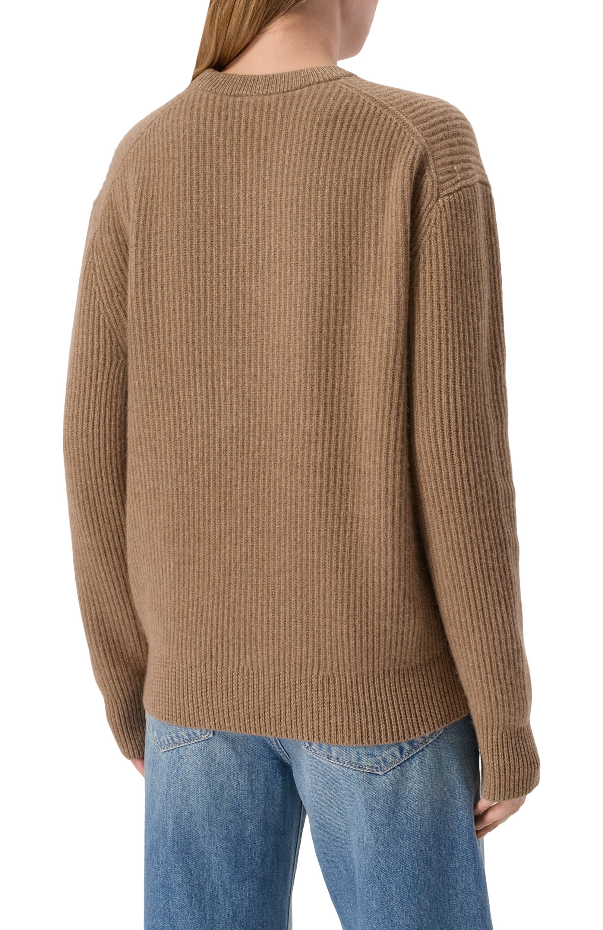 Кашемировый свитер 12 STOREEZ светло-коричневого цвета по цене 39000 руб., арт. 135048, фото 4 Кашемировый свитер 12 STOREEZ, арт. 135048, фото 4