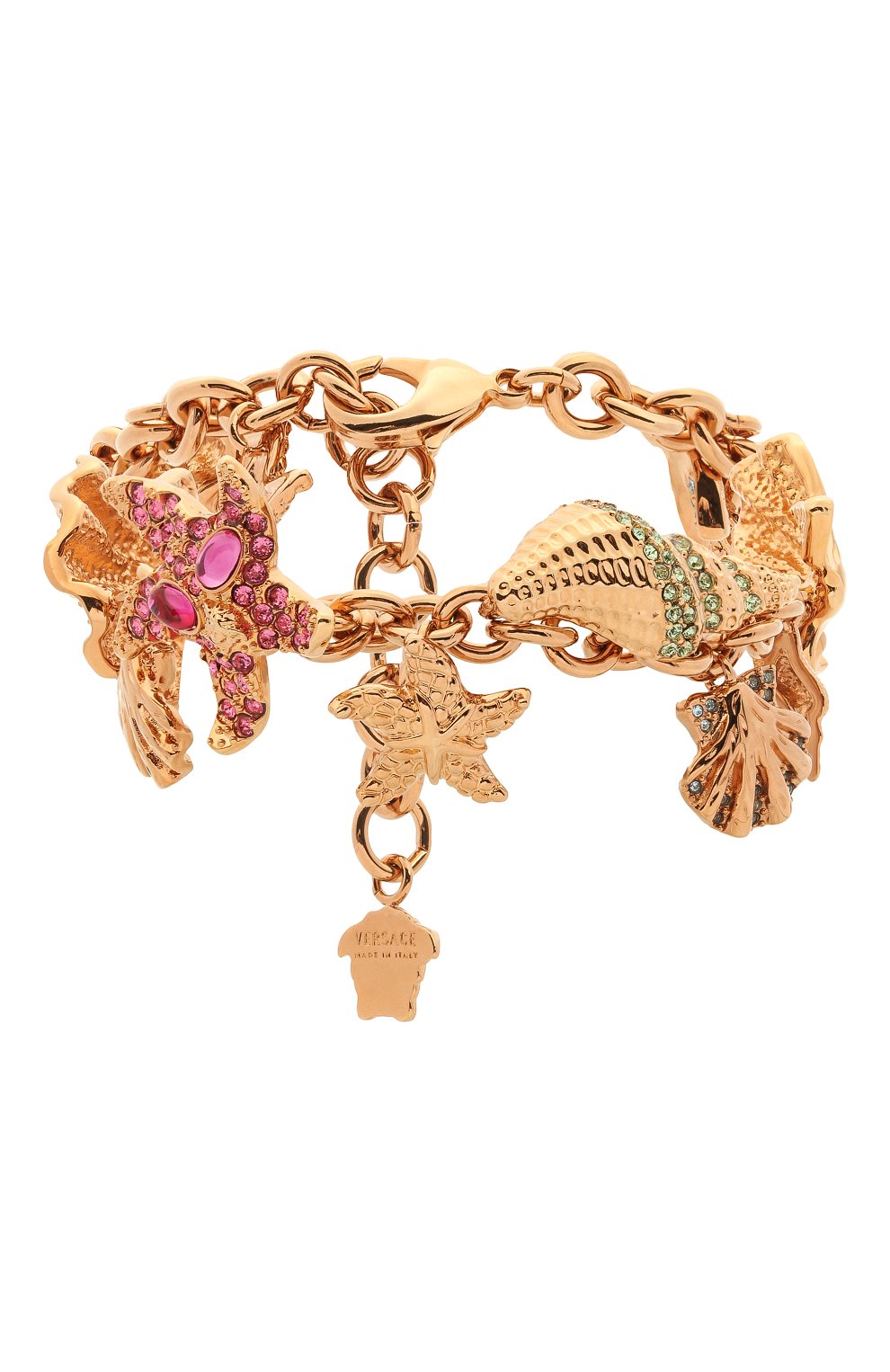 Браслет trésor de la mer VERSACE золотого цвета по цене 134000 руб., арт. DG0I108/DJMX, фото 1 Браслет trésor de la mer VERSACE, арт. DG0I108/DJMX, фото 1