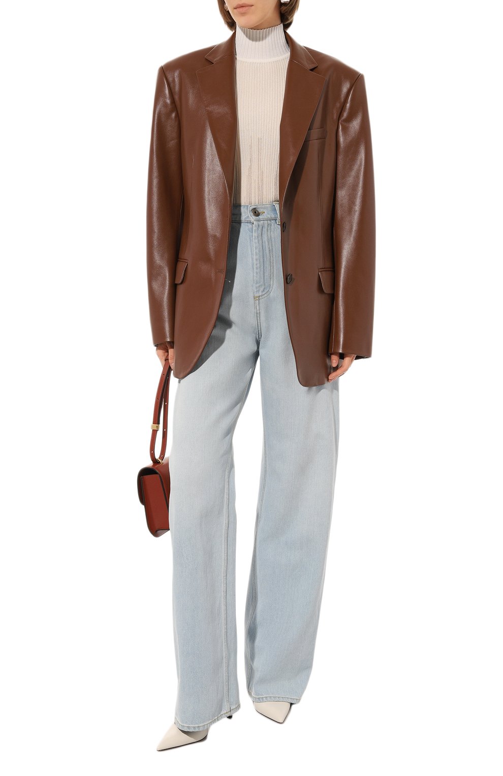 Водолазка из шелка и вискозы FREEAGE, арт. W23.SW050.6079.111, фото 2