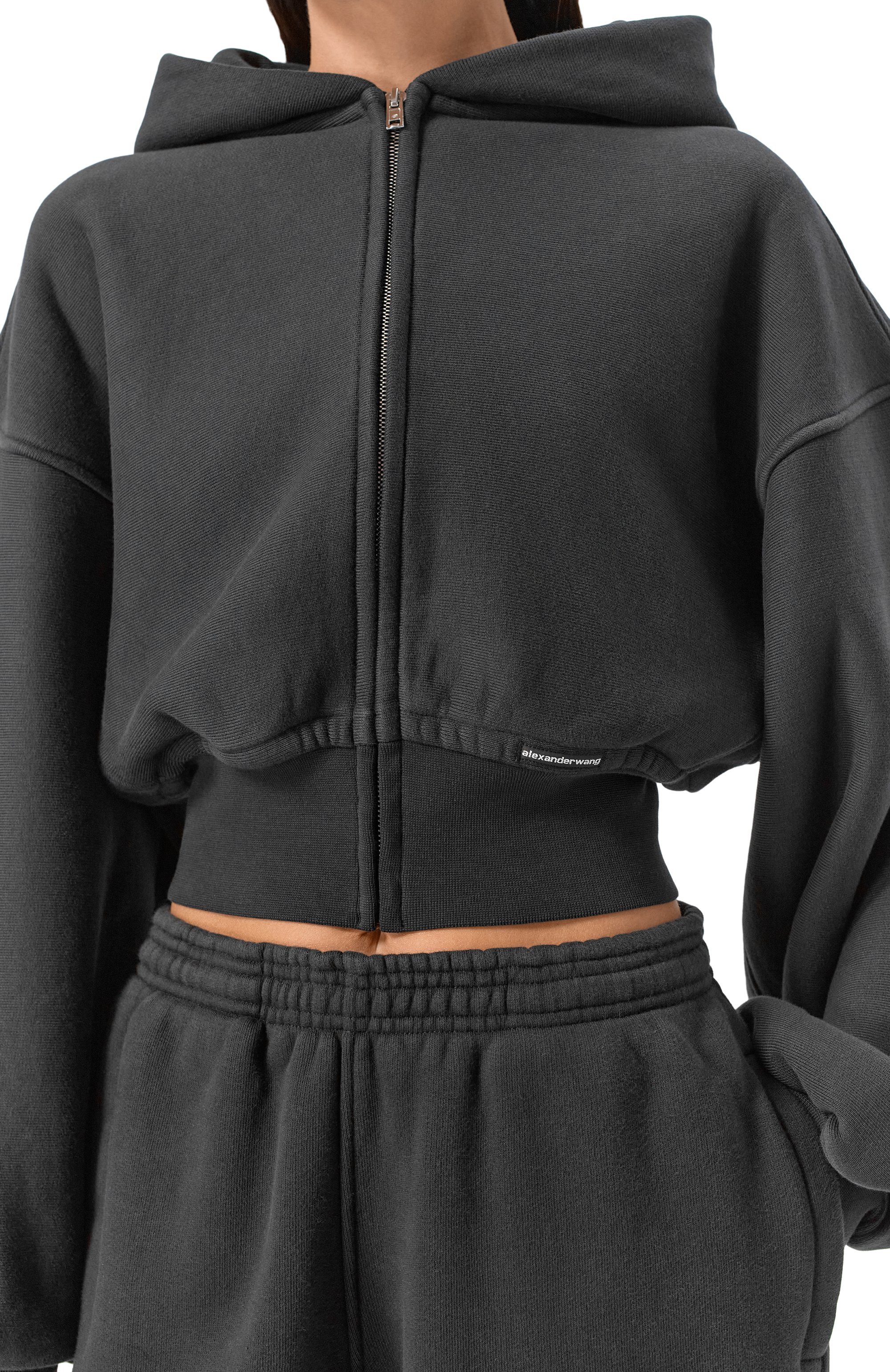 Хлопковая толстовка ALEXANDERWANG.T, арт. 4CC1242077, фото 5