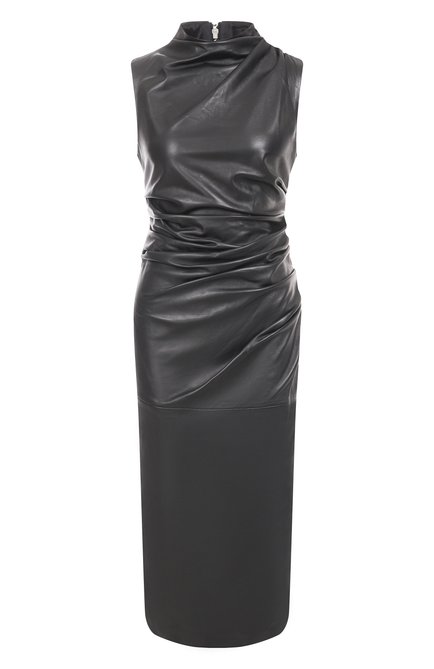 Женское кожаное платье GIUSEPPE DI MORABITO, арт. 05FWDR456P 05351