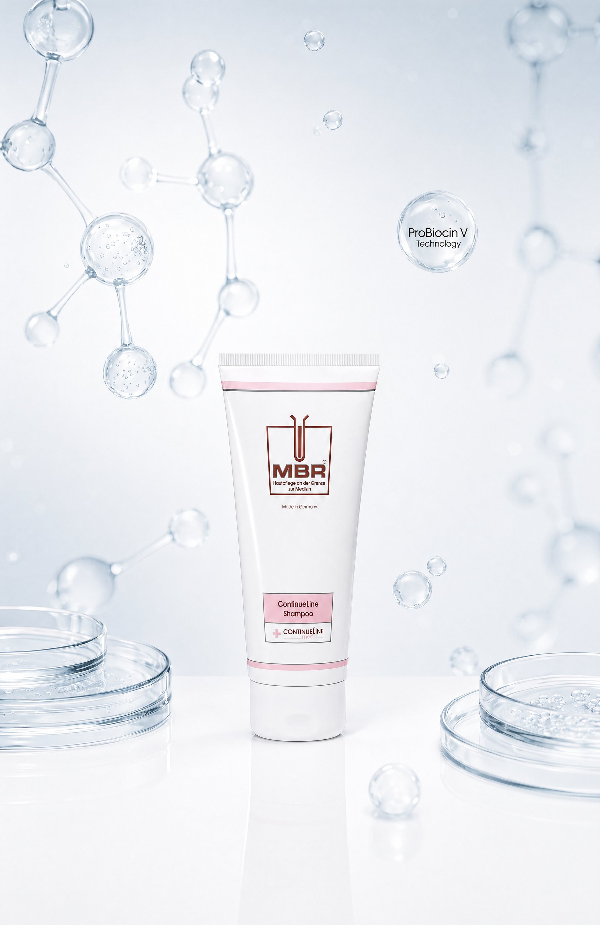 Успокаивающий шампунь для чувствительной кожи головы continueline med (200ml) MEDICAL BEAUTY RESEARCH, арт. 01551, фото 3