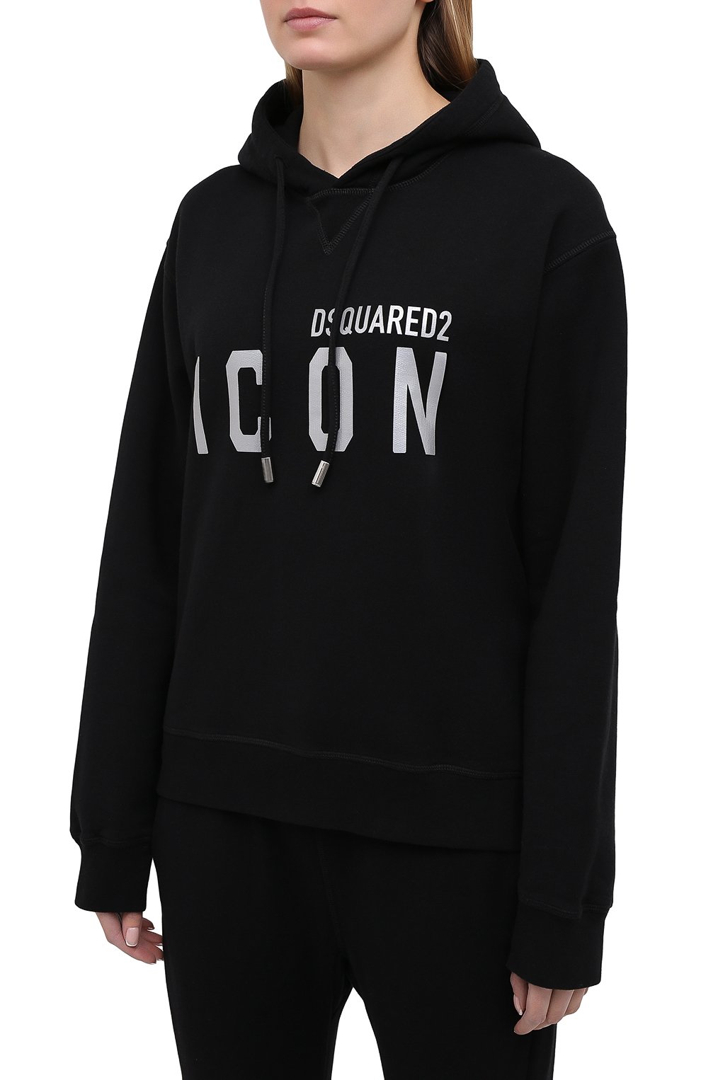 Хлопковое худи DSQUARED2, арт. S80GU0033/S25042, фото 3