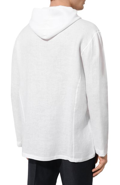 Льняная рубашка KITON, арт. UMCLUCAH08838, фото 4