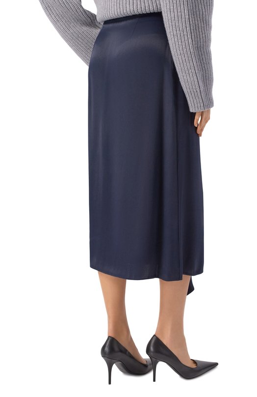 Атласная юбка BOSS 50552076 Синий  50552076 Фото 4