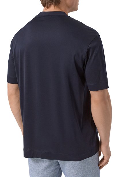 Футболка из лиоцелла и хлопка EMPORIO ARMANI, арт. EM001033/AF10017, фото 4