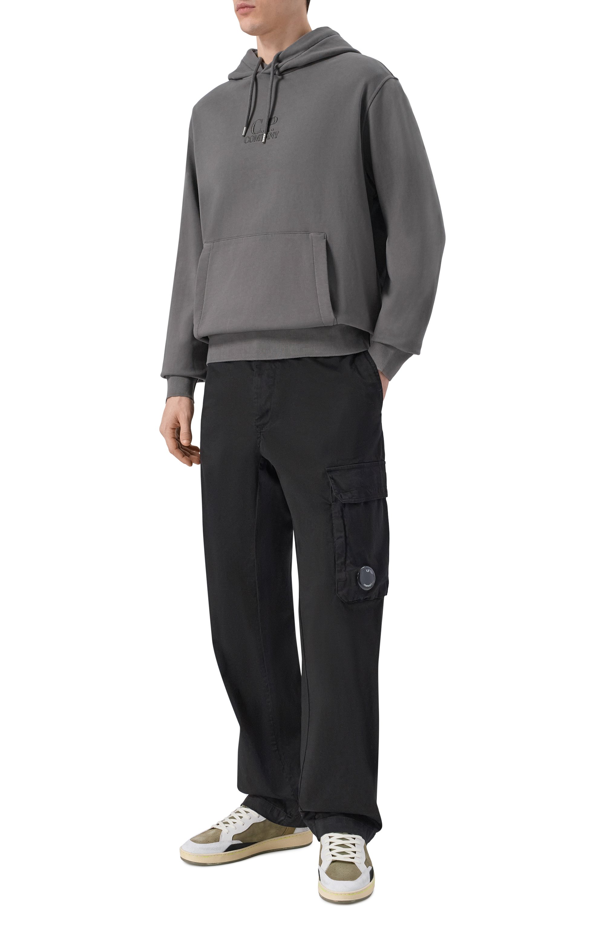 Хлопковые брюки C.P. COMPANY, арт. 20CMPA135A/005694G, фото 2