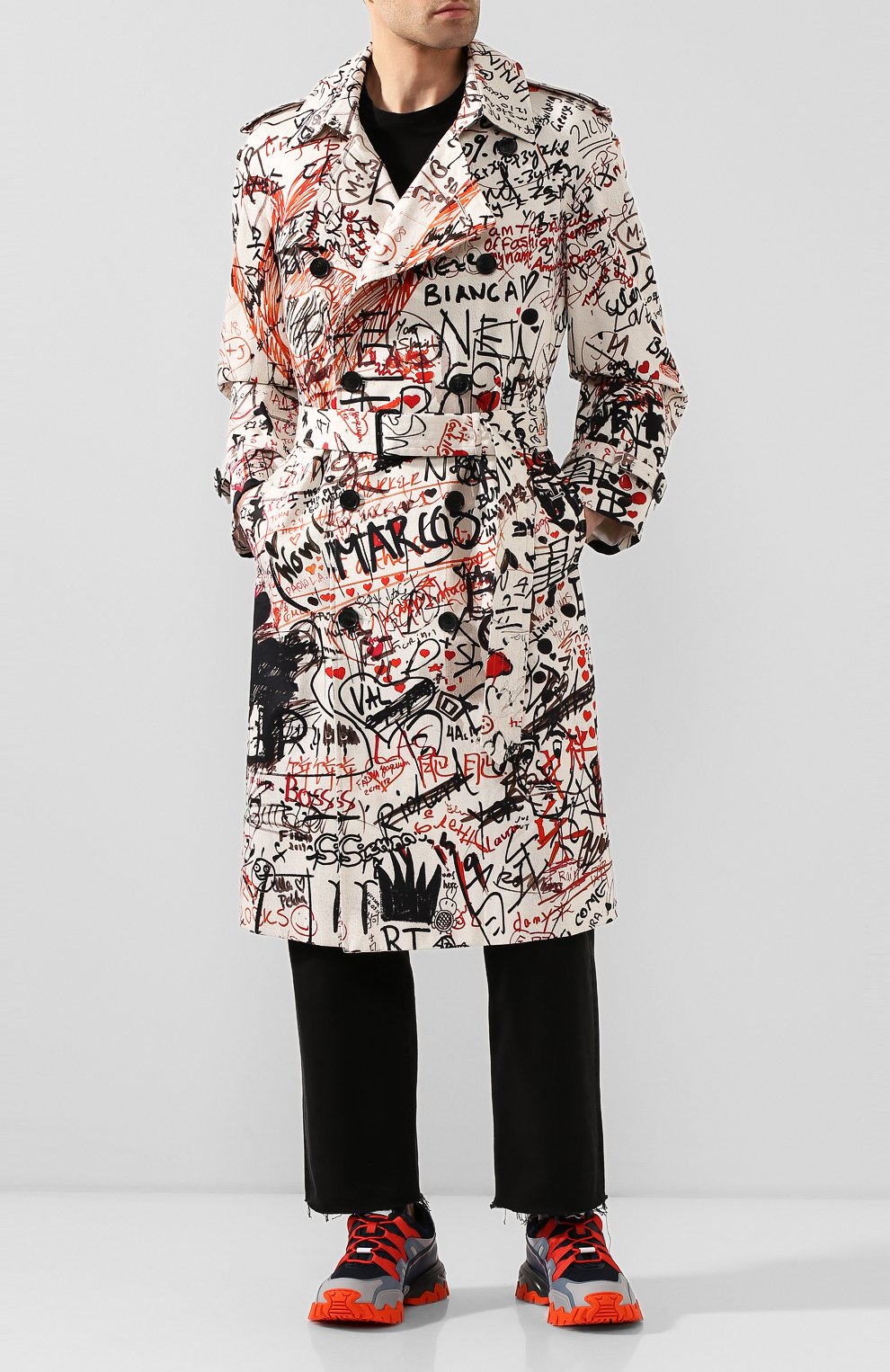 Хлопковый тренч BURBERRY, арт. 8024735, фото 2