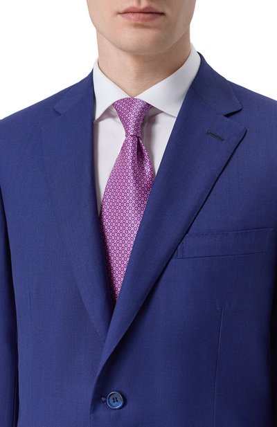 Шелковый галстук STEFANO RICCI розового цвета по цене 34400 руб., арт. CXL/59028, фото 2 Шелковый галстук STEFANO RICCI, арт. CXL/59028, фото 2