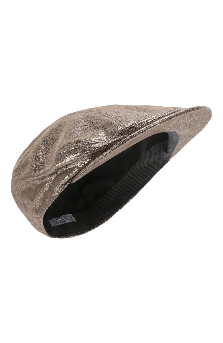 Кожаная кепка BRUNELLO CUCINELLI, арт. BCAP90111C, фото 1