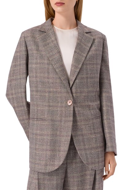 Жакет из шерсти и вискозы AGNONA, арт. TX1002E/Q1044E, фото 3