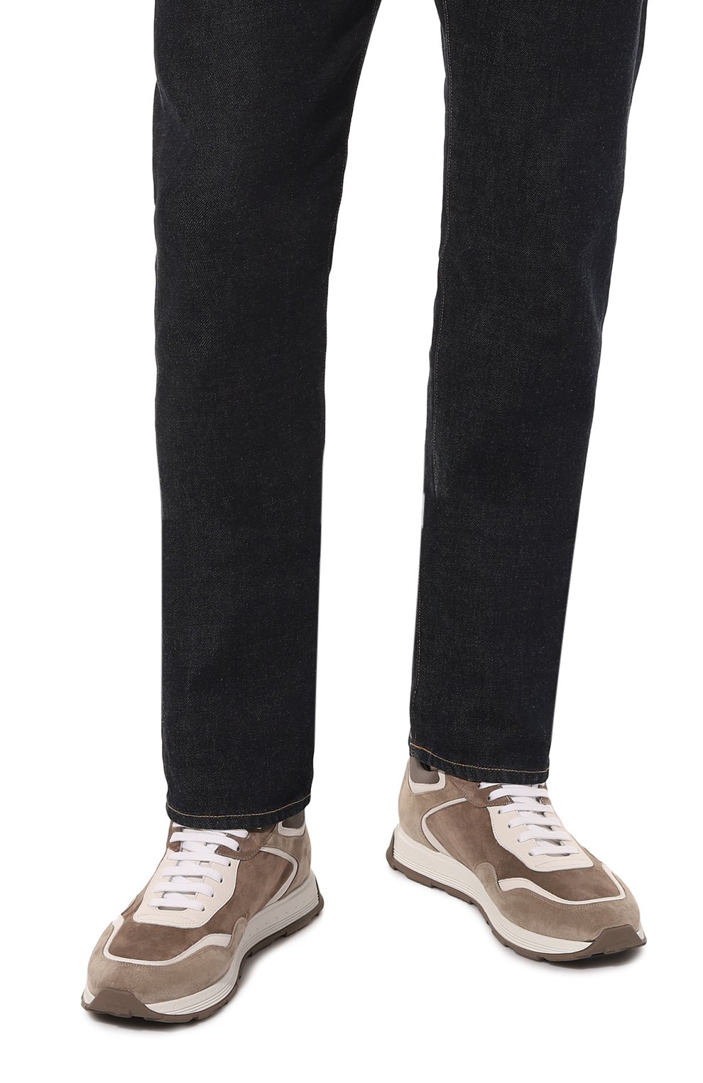 Замшевые кроссовки STEFANO RICCI, арт. US61_G6420/SDPMRW, фото 3