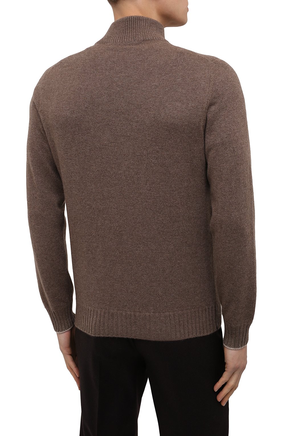 Кашемировый свитер FIORONI темно-бежевого цвета по цене 115500 руб., арт. MKL13004C1, фото 4 Кашемировый свитер FIORONI, арт. MKL13004C1, фото 4