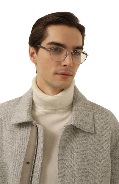 Оправа DAVID BECKHAM серебряного цвета по цене 28500 руб., арт. DB1127 P0H, фото 2 Оправа DAVID BECKHAM, арт. DB1127 P0H, фото 2