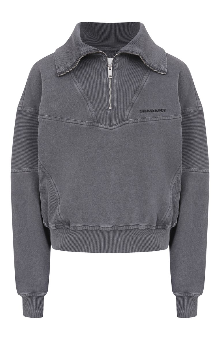 Хлопковый свитшот ISABEL MARANT ETOILE, арт. SW0150FA/C1G03E, фото 1