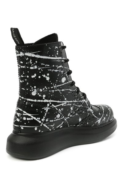 Кожаные ботинки ALEXANDER MCQUEEN, арт. 650800/WHFL9, фото 4