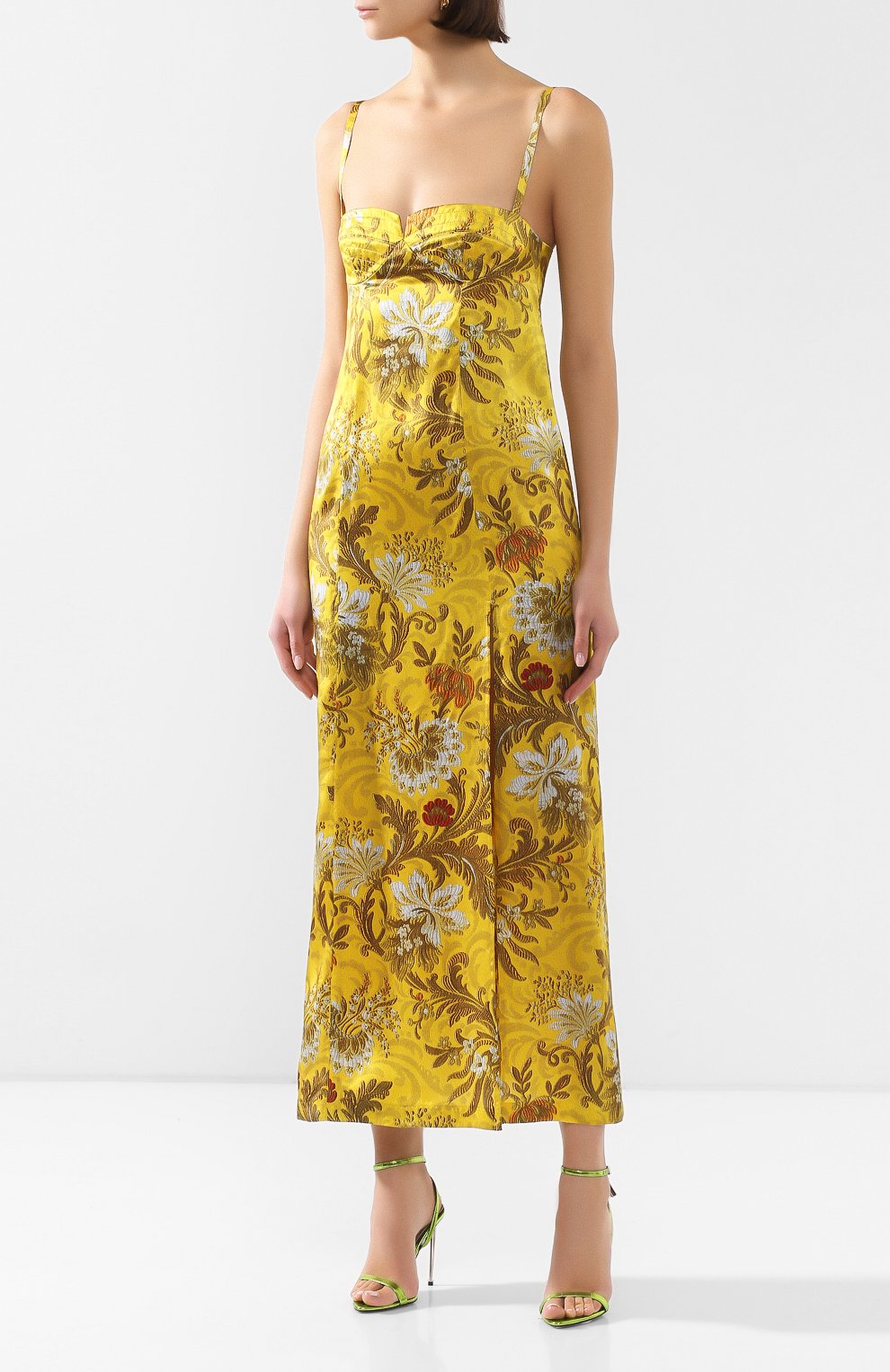 Шелковое платье DRIES VAN NOTEN, арт. 201-11058-9413, фото 3