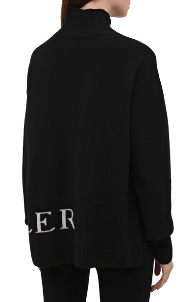 Свитер из шерсти и кашемира MONCLER черного цвета по цене 62400 руб., арт. G2-093-9F000-12-A9564, фото 4 Свитер из шерсти и кашемира MONCLER, арт. G2-093-9F000-12-A9564, фото 4