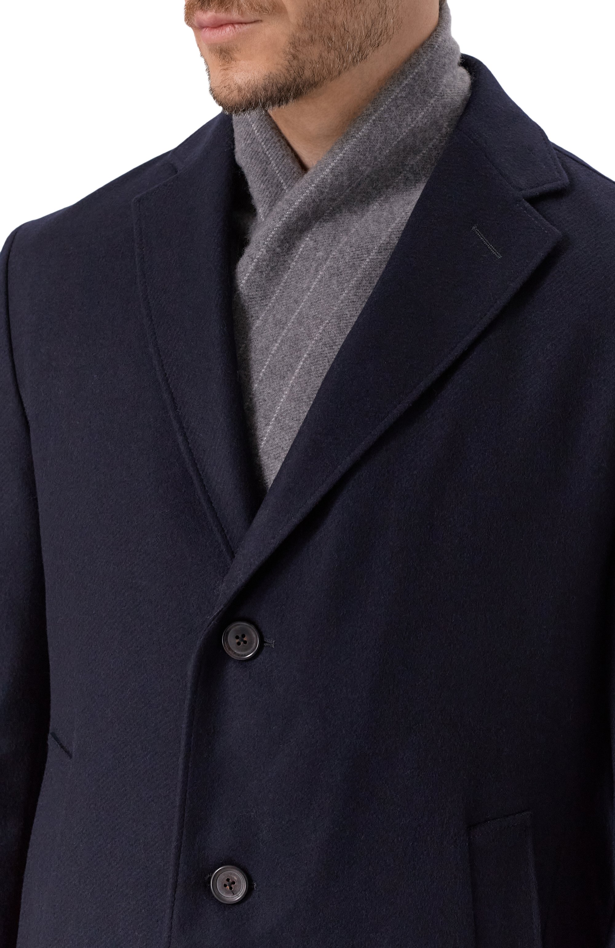 Шерстяной шарф BOSS, арт. 50519312, фото 2