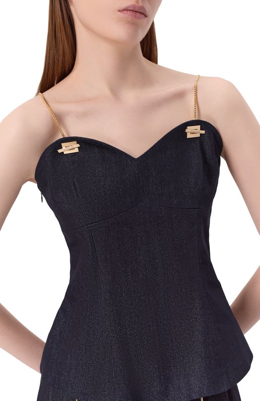 Джинсовый топ Daname 726SS7808D Синий  726SS7808D Фото 5