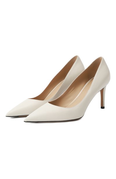 Женские кожаные туфли KITON, арт. D56820K0524F01