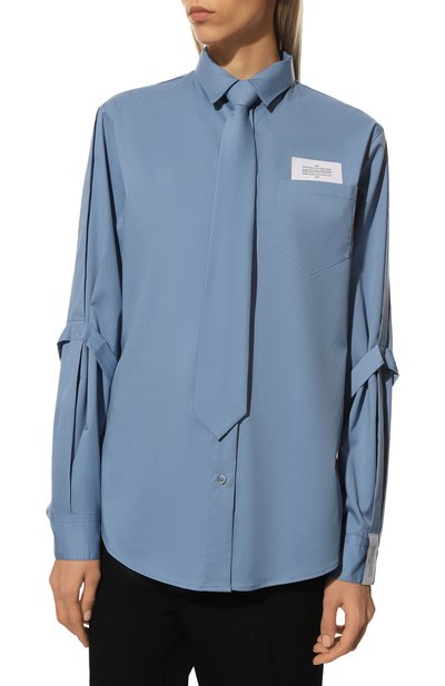 Рубашка из хлопка и вискозы ROKH, арт. R0CA249 CT, фото 3