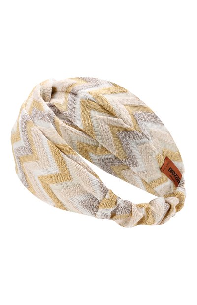 Хлопковая повязка на голову MISSONI, арт. MDS00097/BR000P, фото 2