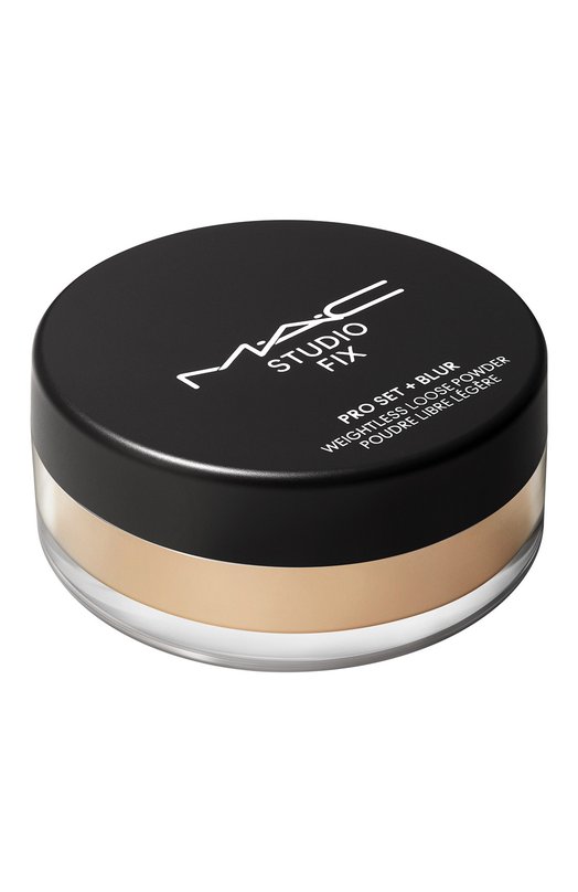 фото Рассыпчатая пудра studio fix pro set + blur weightless loose powder, medium (6.5g) mac