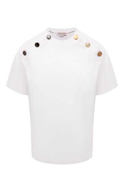 Хлопковая футболка ALEXANDER MCQUEEN, арт. 687134/QLAA6, фото 1