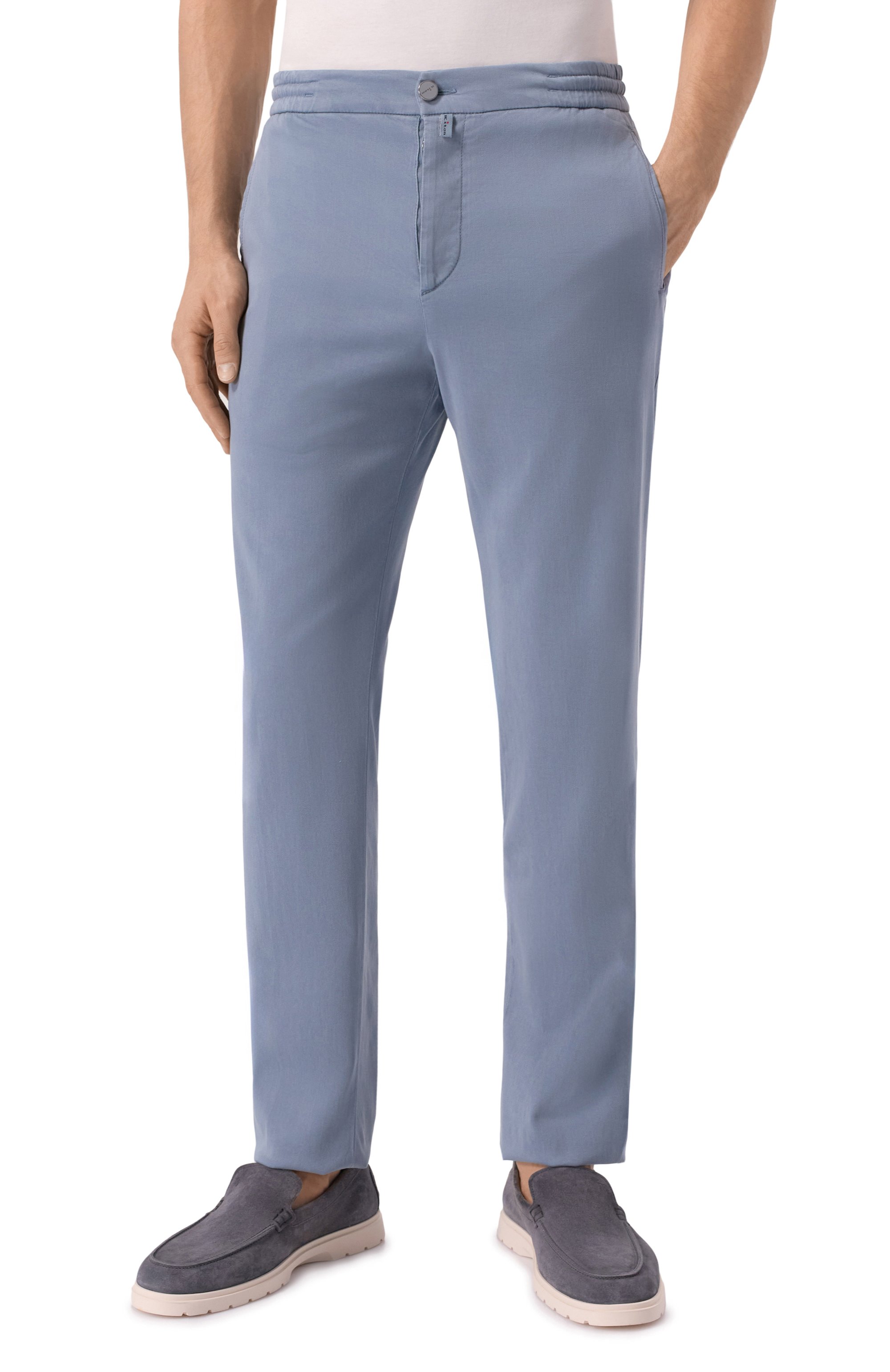 Брюки из лиоцелла KITON, арт. UPLACK0606F04, фото 3