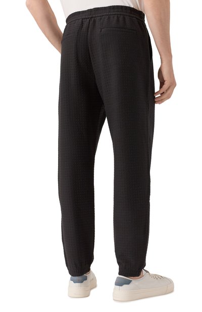 Джоггеры из хлопка и лиоцелла EMPORIO ARMANI, арт. EM003443/AF13700, фото 4