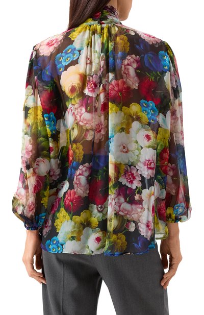 Шелковая блузка DOLCE & GABBANA, арт. F5R62T/IS1SR, фото 4